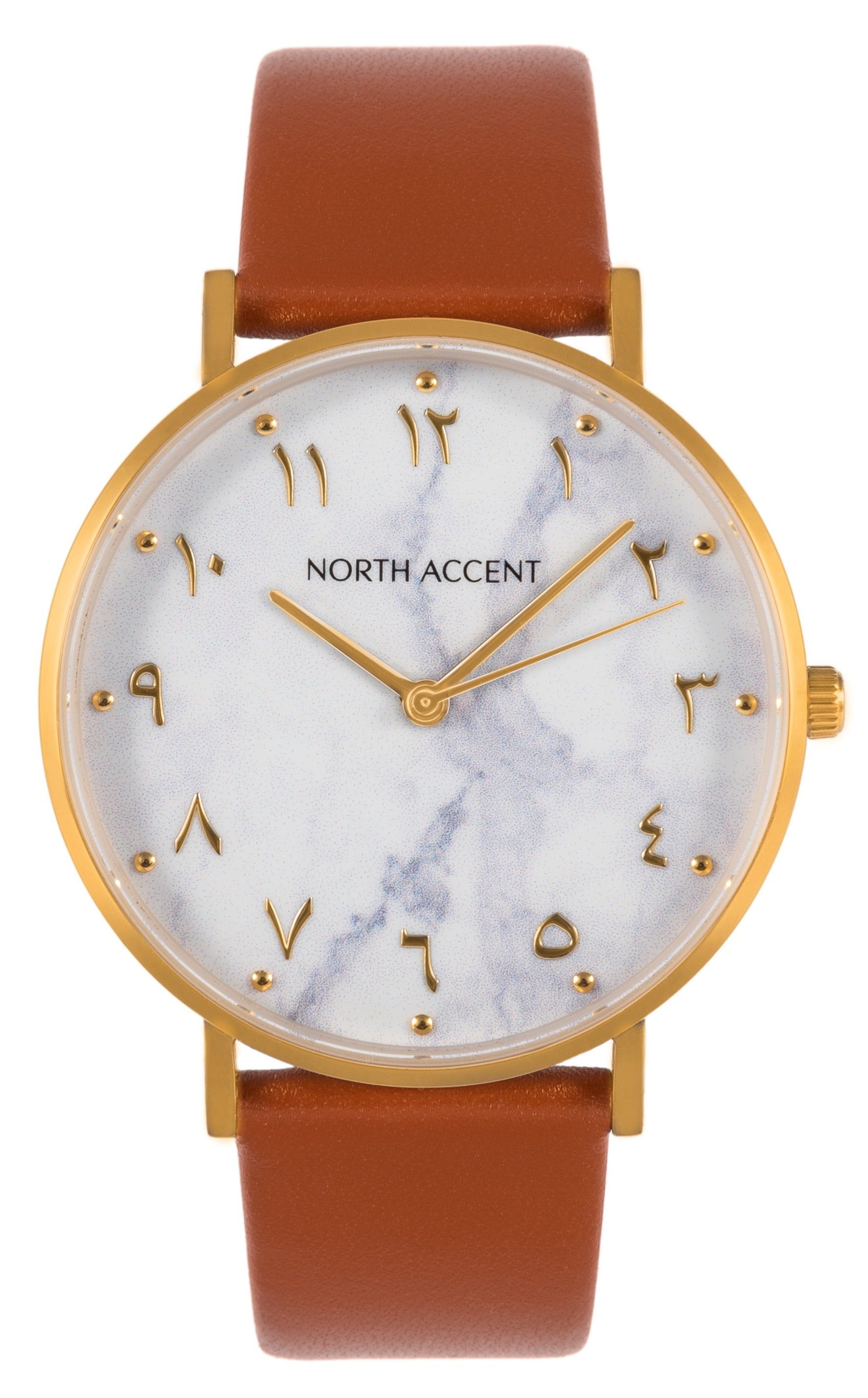 Gold marble watch hot sale