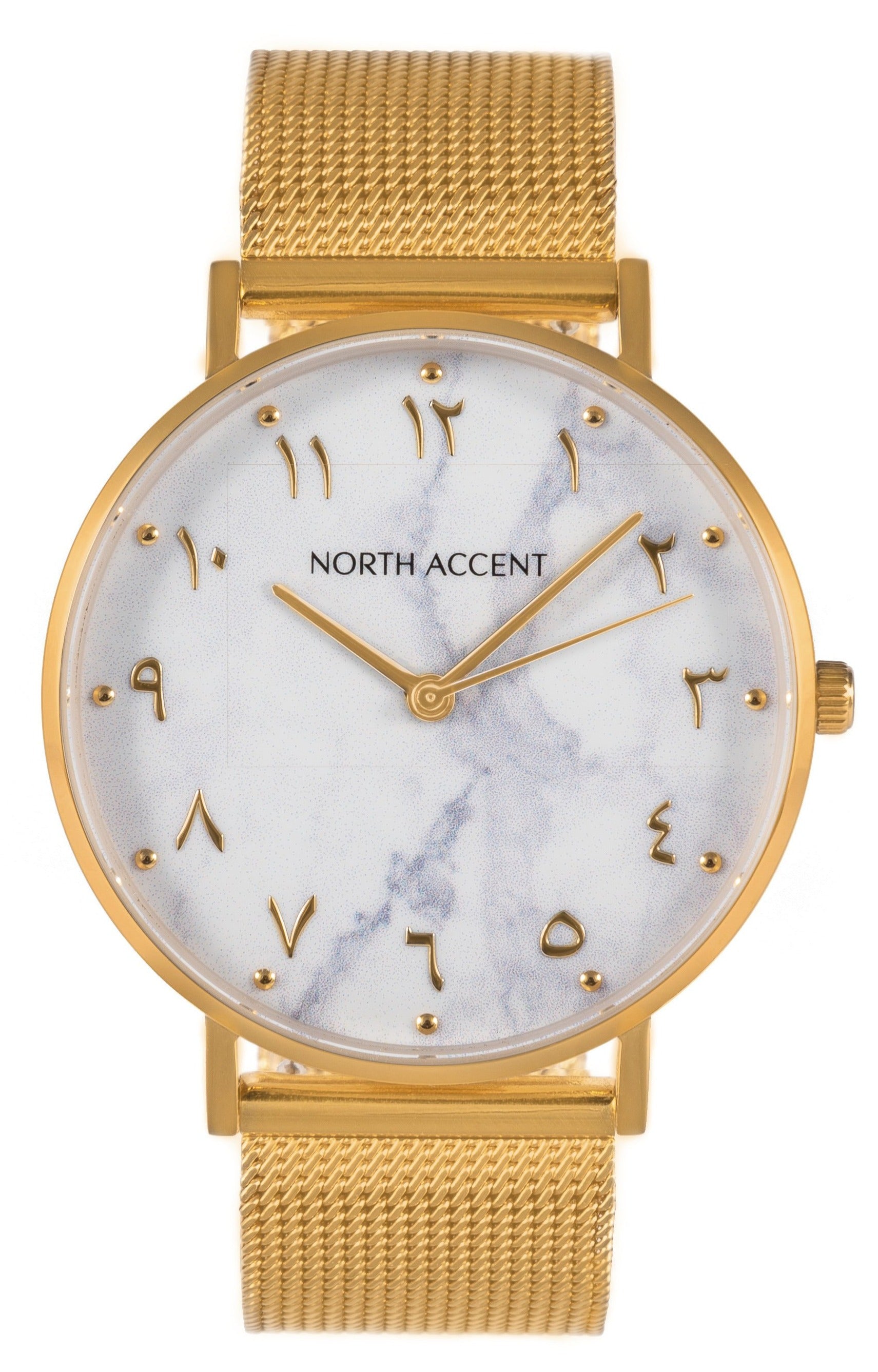 Seaside Armbanduhr Leder Gold Vegan Leather Nordgreen Uhren Test