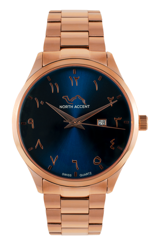 GRAND | Rose Sapphire - NORTH ACCENT Inc., Watch watches men women luxury arabic watch classic minimalist,