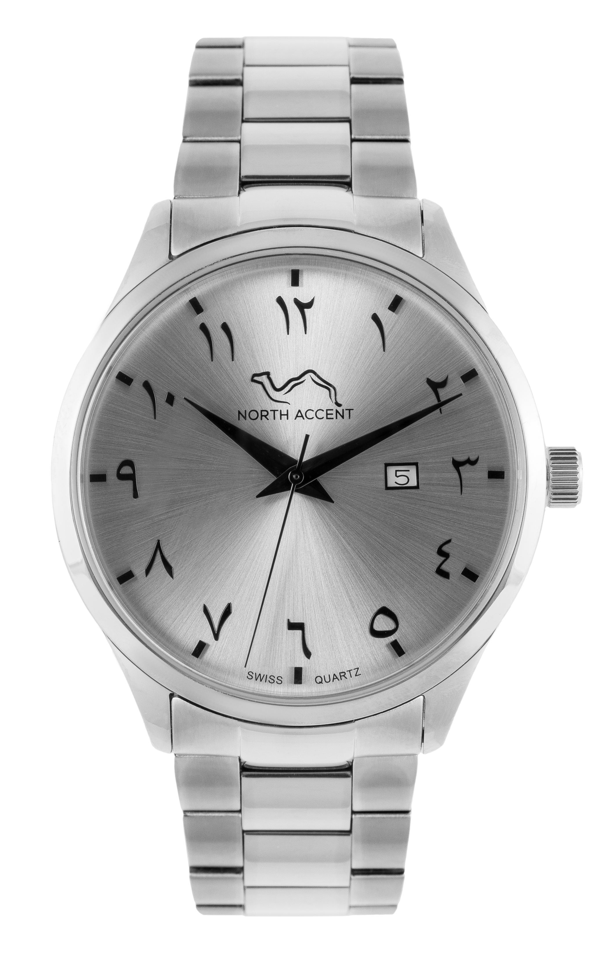GRAND | Silver SB - NORTH ACCENT Inc., Watch watches men women luxury arabic watch classic minimalist,