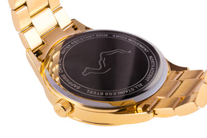 GRAND | Gold Black - NORTH ACCENT Inc., Watch watches men women luxury arabic watch classic minimalist,