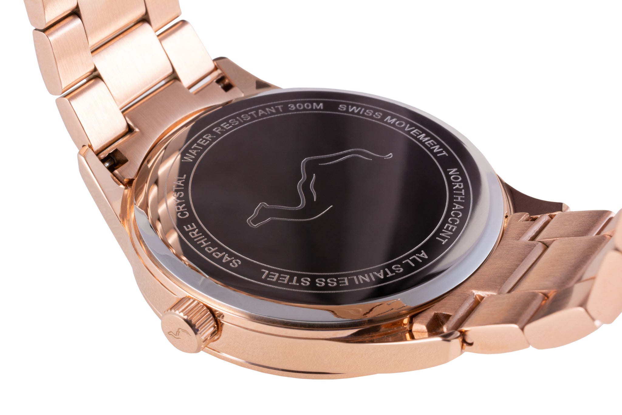 GRAND | Rose Chocolate - NORTH ACCENT Inc., Watch watches men women luxury arabic watch classic minimalist,